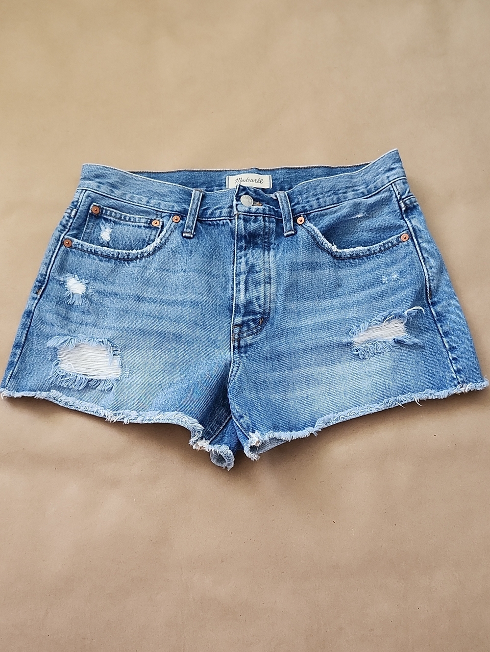 MADEWELL Relaxed Denim Shorts